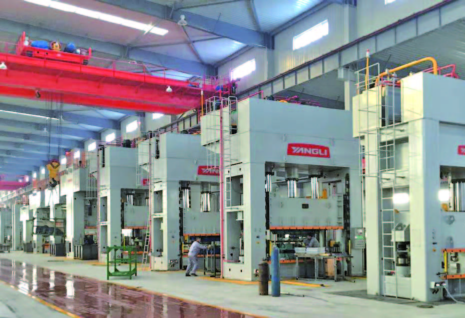 YLZ34C系列框架側(cè)移臺雙動液壓機(jī)